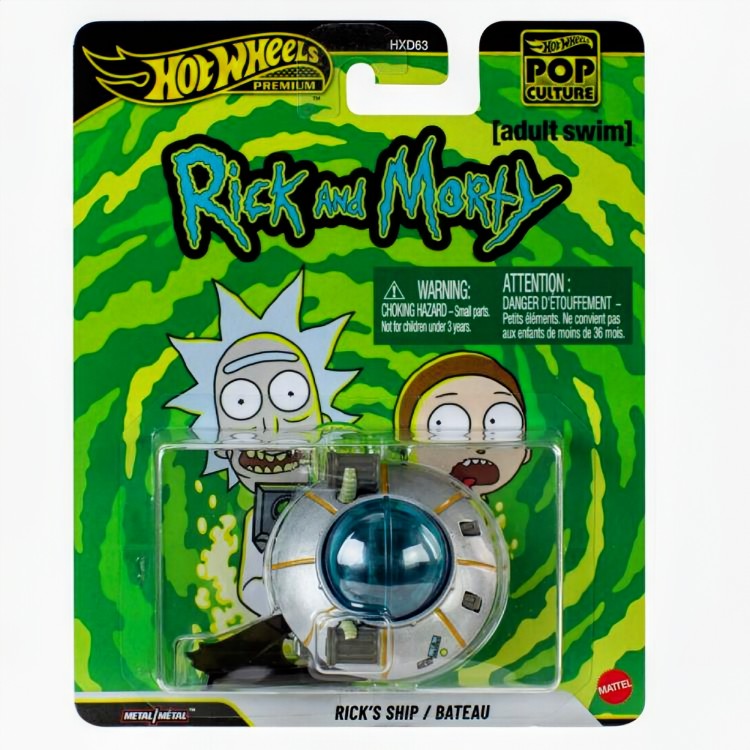 Hot Wheels Premium | Pop Culture Rick & Morty | Rick's Ship