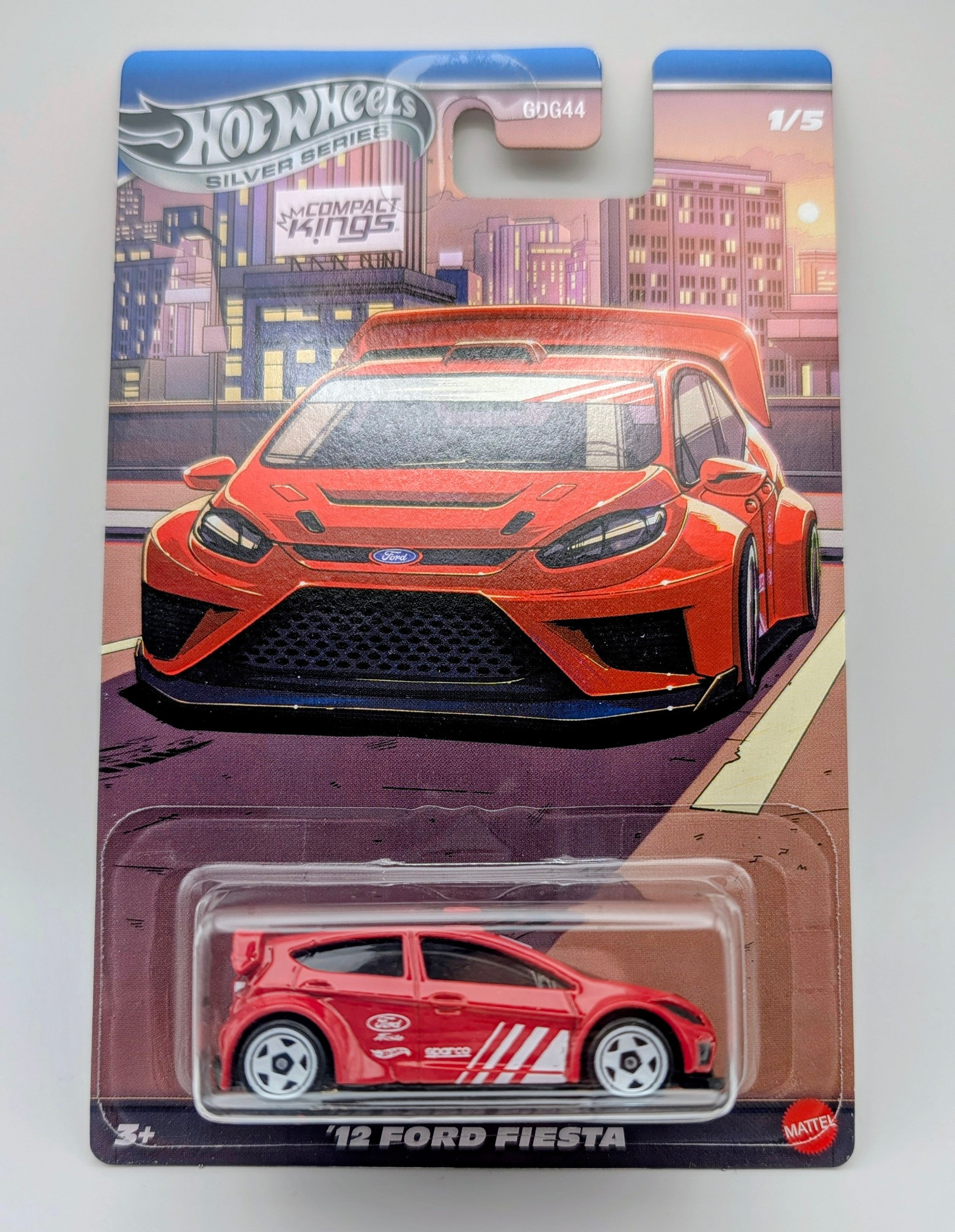 Hot Wheels | '12 Ford Fiesta | Silver Series