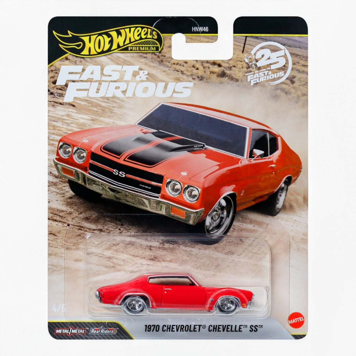 Hot Wheels Premium | F&F 25th Anniversary | 1970 Chevrolet Chevelle SS
