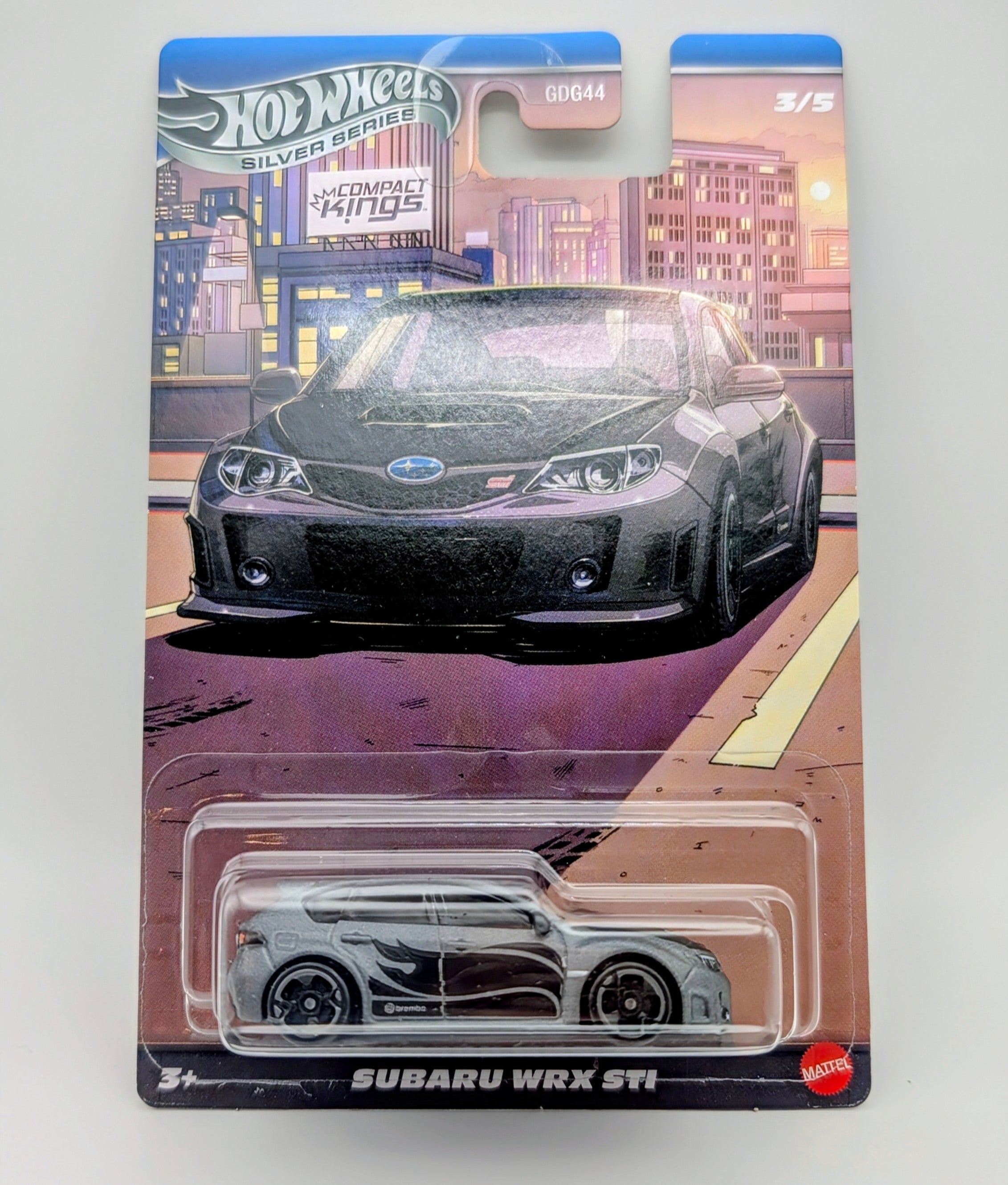 Hot Wheels | Subaru WRX STI | Silver Series