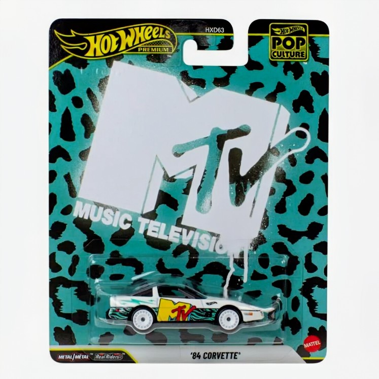 Hot Wheels Premium | Pop Culture MTV | '84 Corvette