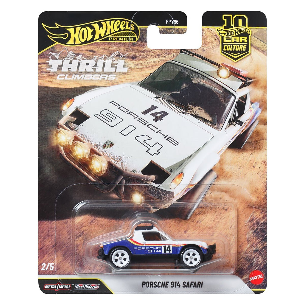 Hot Wheels Premium | Thrill Climbers | Porsche 914 Safari