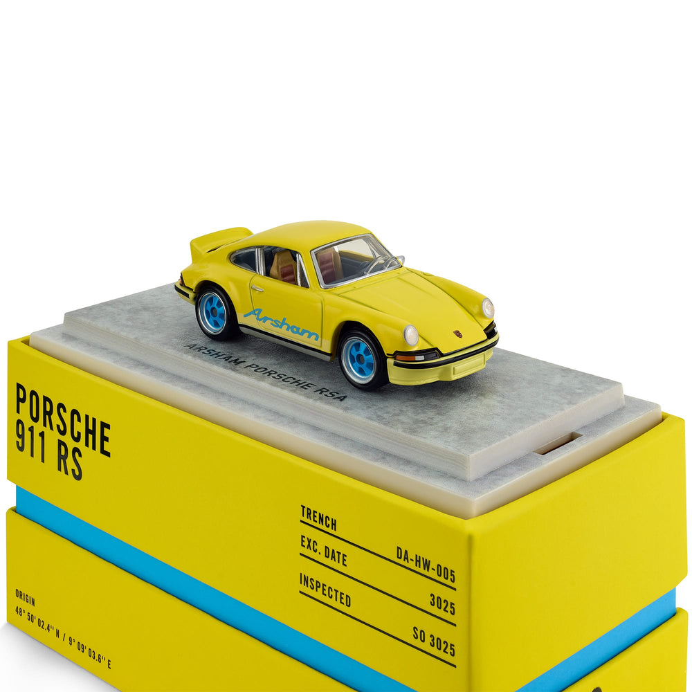 Hot Wheels x Daniel Arsham | 1973 Porsche 911 RSA | Mattel Creations Exclusive