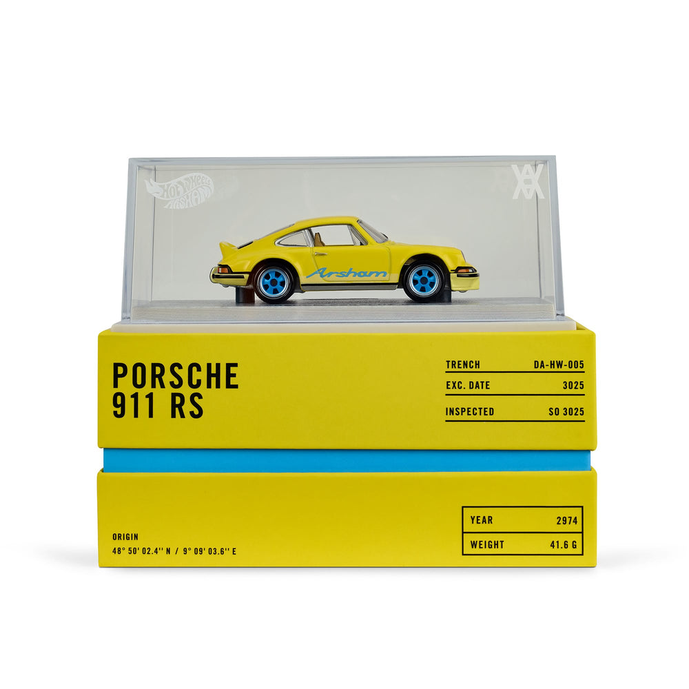 Hot Wheels x Daniel Arsham | 1973 Porsche 911 RSA | Mattel Creations Exclusive